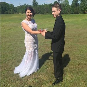 White Formal/Wedding designer dress